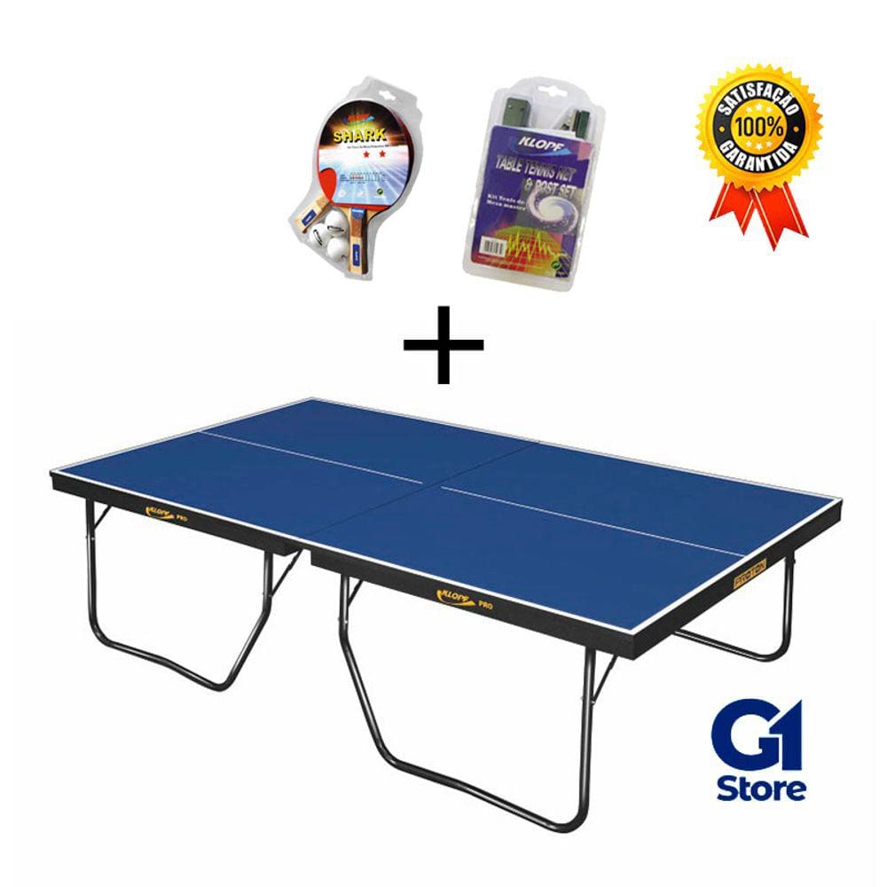 Procopio Mesa de Ping Pong Dobrável 15mm Ref. 004, Azul : :  Esporte