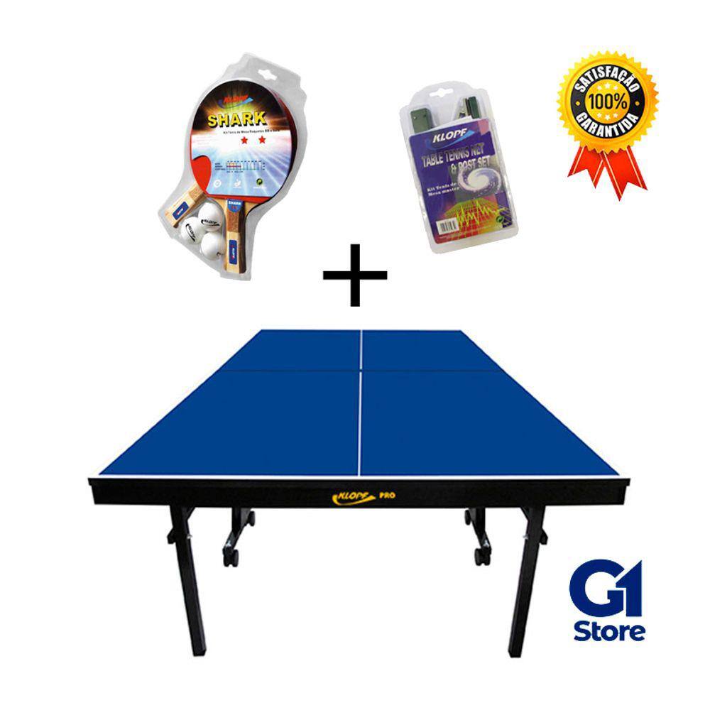 Mesa de Ping Pong Klopf 15mm em MDP 1007 - Carrefour - Carrefour