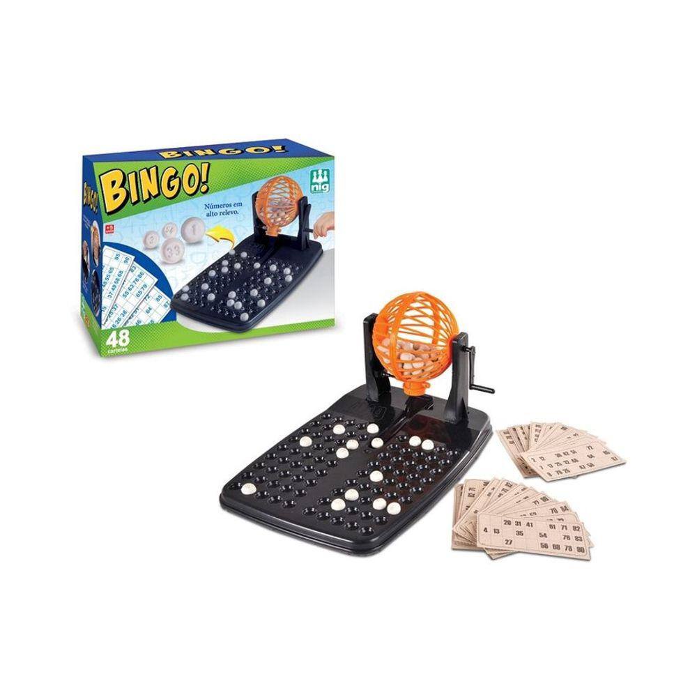Jogo Bingo 48 Cartelas - Nig Brinquedos