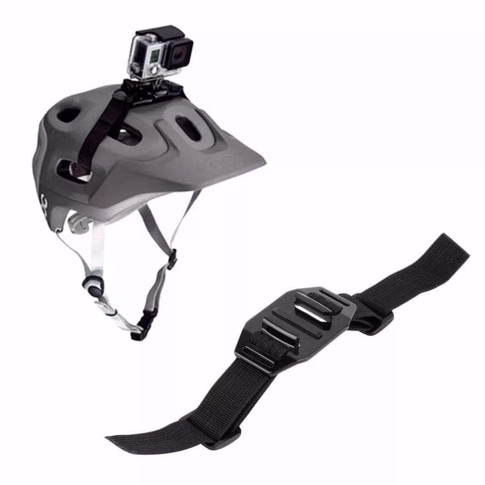 Suporte Cinta de Capacete para Câmeras de Ação GoPrö Hero SJCam Xiaömi