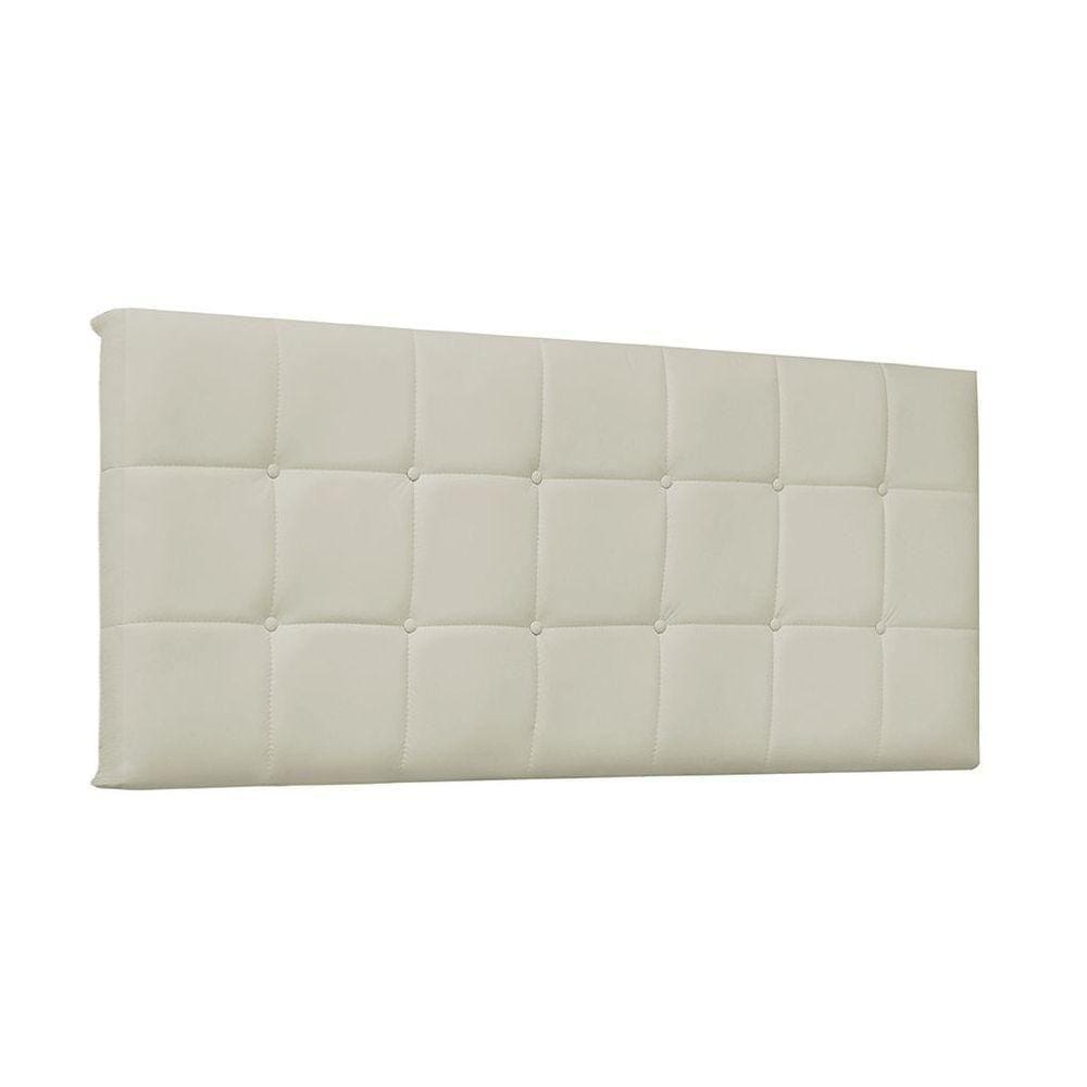 Cabeceira Painel Verona Casal 140cm Corino Bege