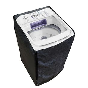 Capa Para Maquina de Lavar Electrolux 12Kg LAC12 Ziper Preto