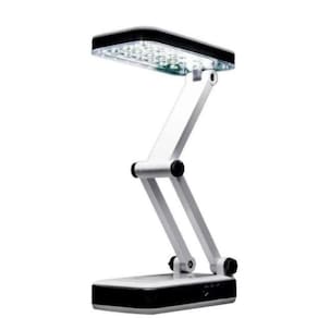 Abajur Luminária De Mesa Dobrável 24 Led Recarregável Lh-666