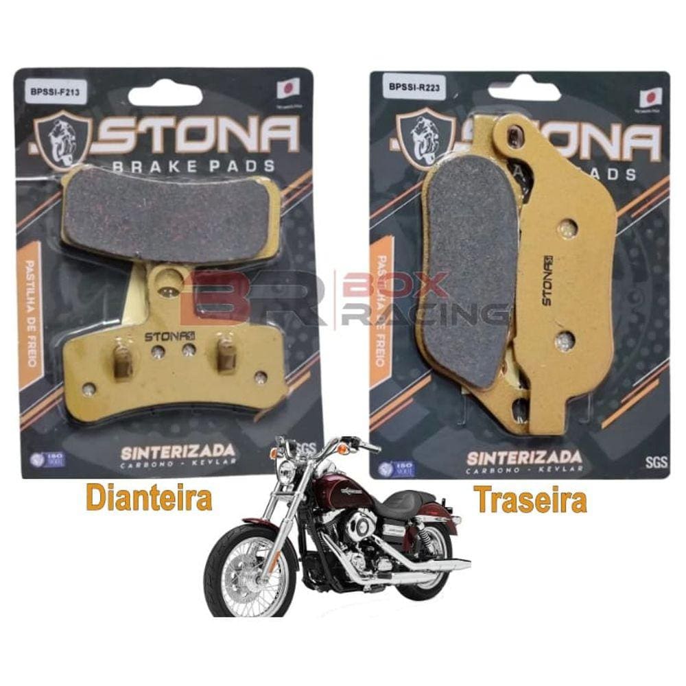 Pastilha freio D/T FXDC Dyna Super Glide Custom 1690 2014