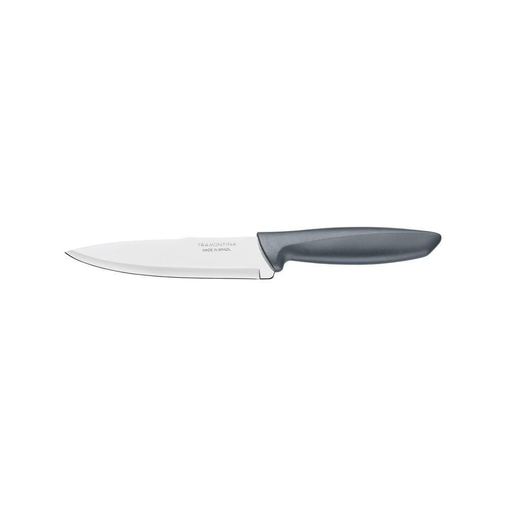 Faca Chef Tramontina Plenus Cinza 6´´