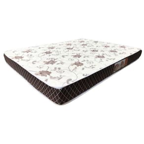 Colchão Casal de Espuma Semi Ortopédico Extra Firme Resistente Cinza 128x188x14cm Suporta 80kg por Pessoa