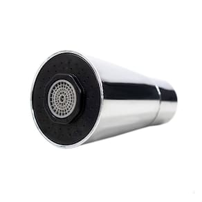 Bico Arejador Duplo Jato Cone Cromado para Torneira Gourmet