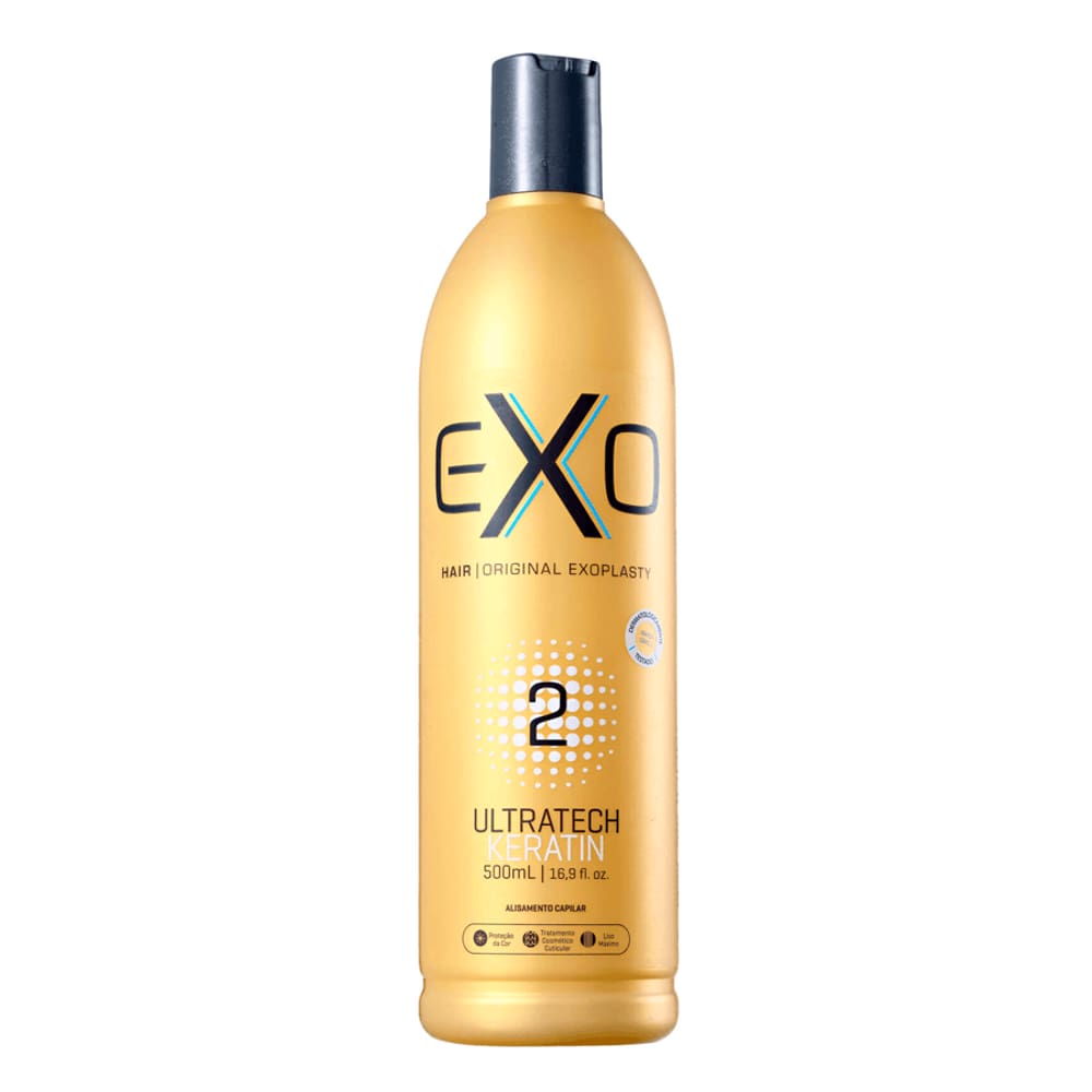 Exoplastia Capilar Exo Hair Ultratech Keratin 500ml Passo 2