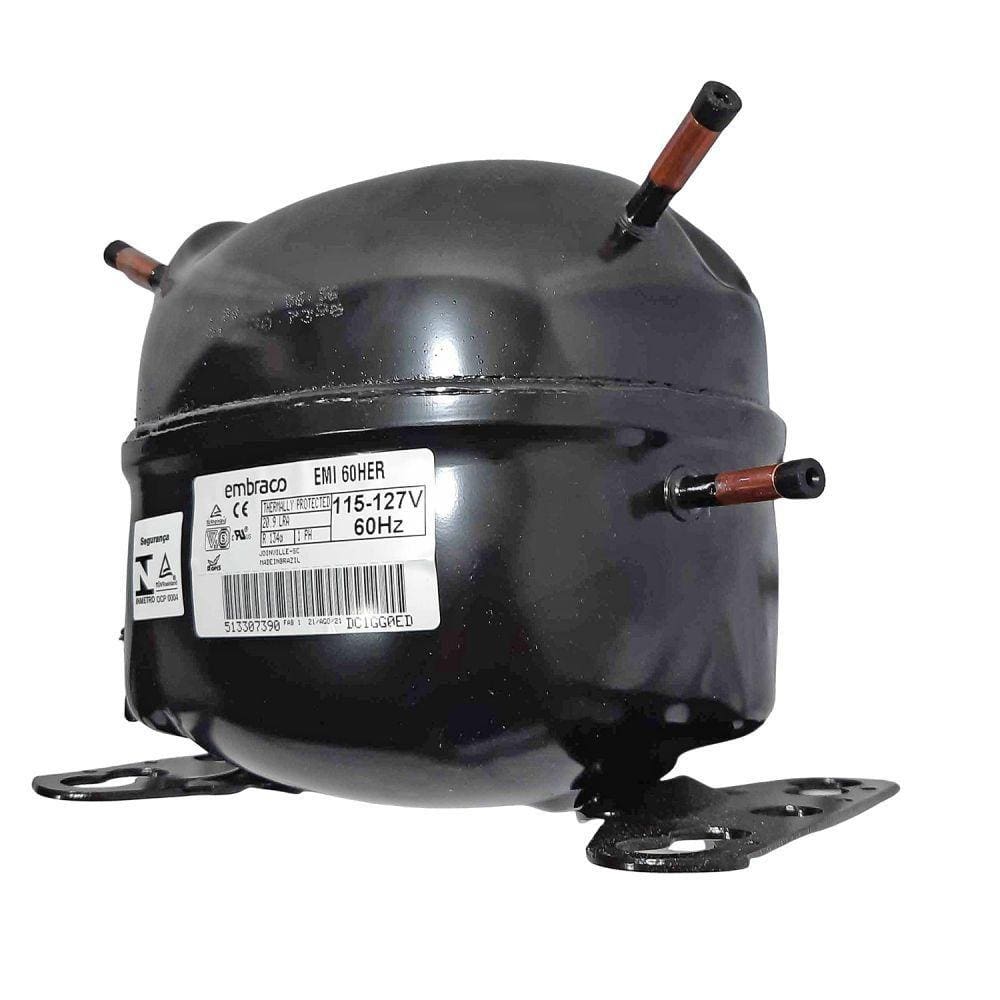 Compressor Embraco 1/6 127v R134 Emi60her