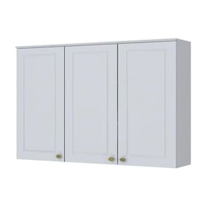 Armário De Cozinha Henn Americana 3 Portas 120 Cm C352-05 Branco