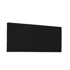 Cabeceira Painel Dubai Casal 140cm Corino Preto