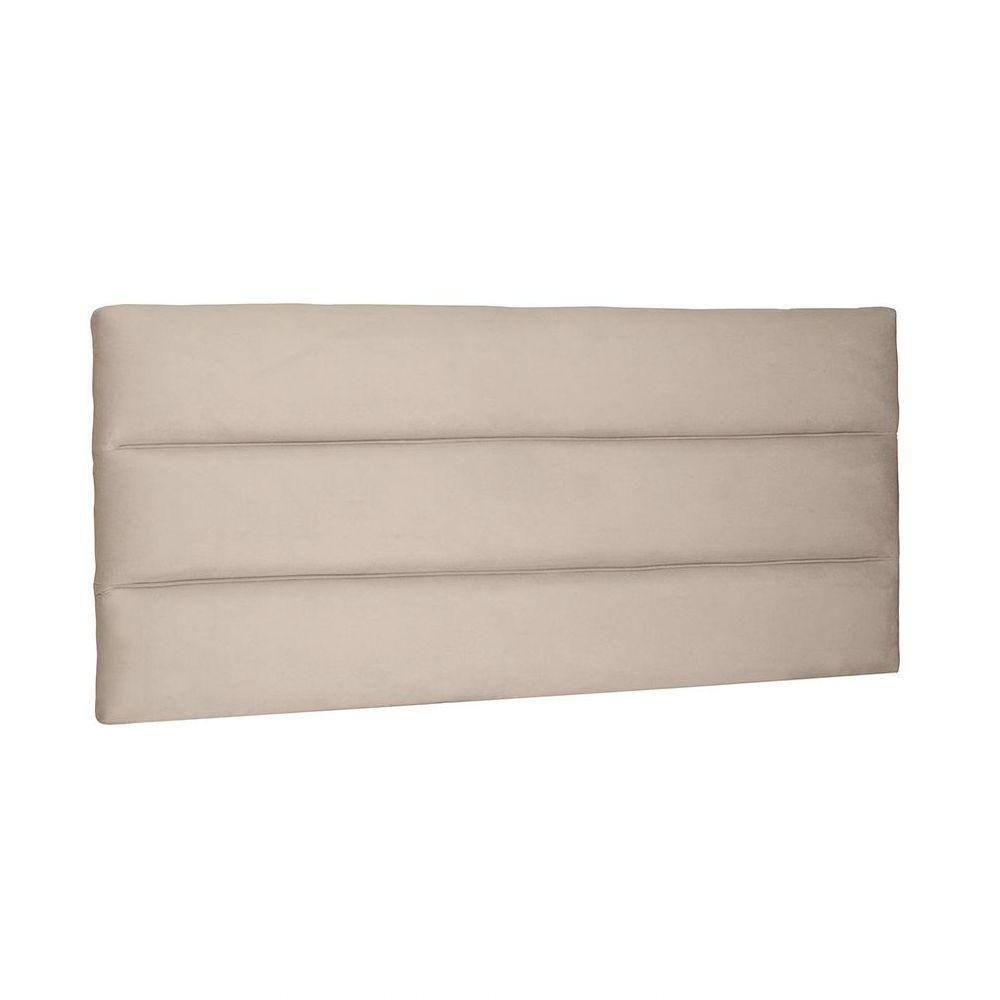 Cabeceira Painel La Italiana Queen 160cm Suede Bege