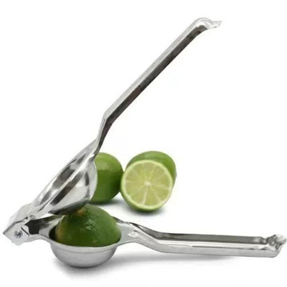 Espremedor De Limão Em Aço Inox Coquetel Cozinha Bebida