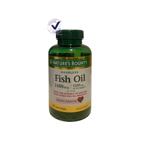 Omega 3 Nature`S Bounty Fish Oil 2400Mg 90 Capsulas Premium