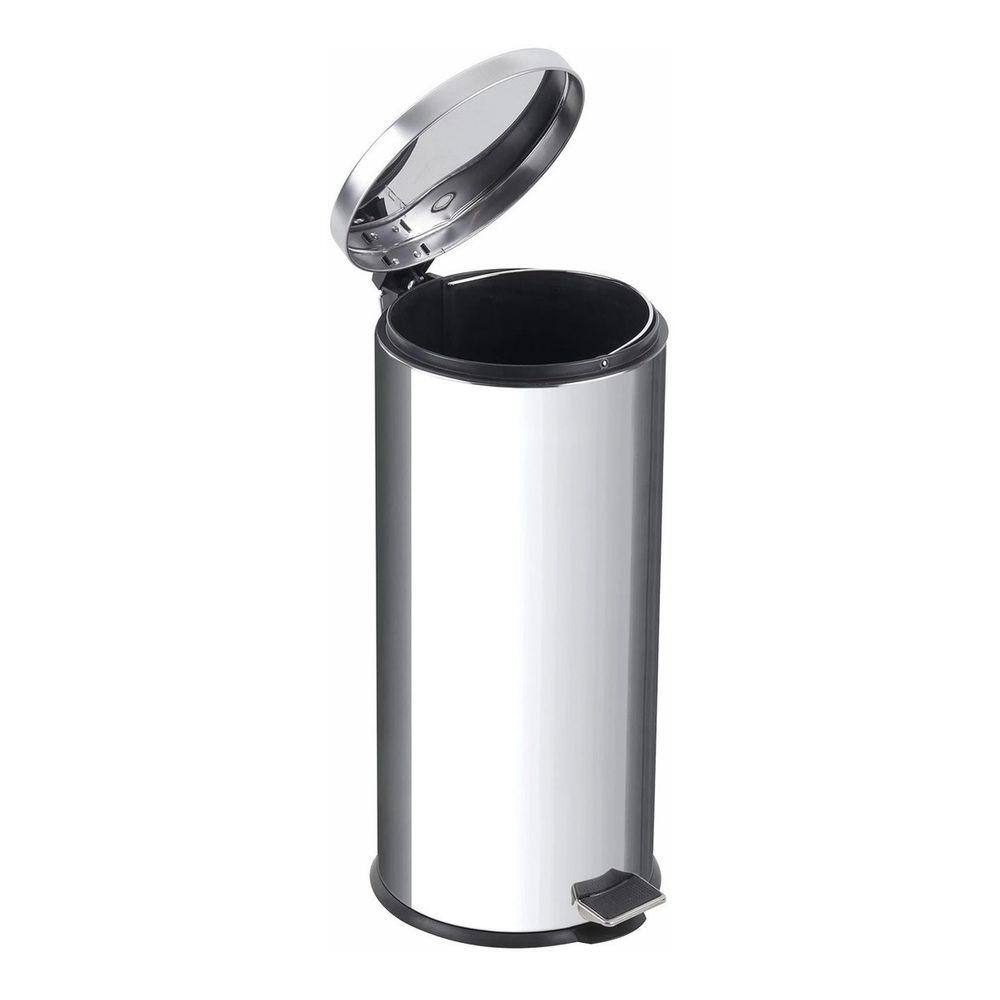 Lixeira Elegance Multiuso Aço Inox 30l Pedal - 69x29x29cm