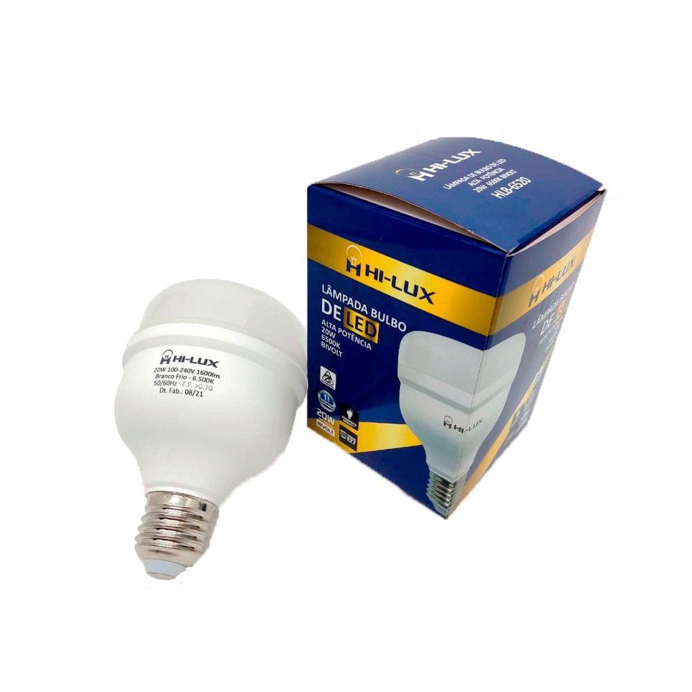 Lampada De Led Alta Potencia 20W 6500K