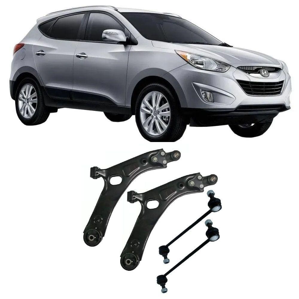 Bandeja + Bieleta Hyundai Ix35 Dianteira 2010 Até 2015 O Par