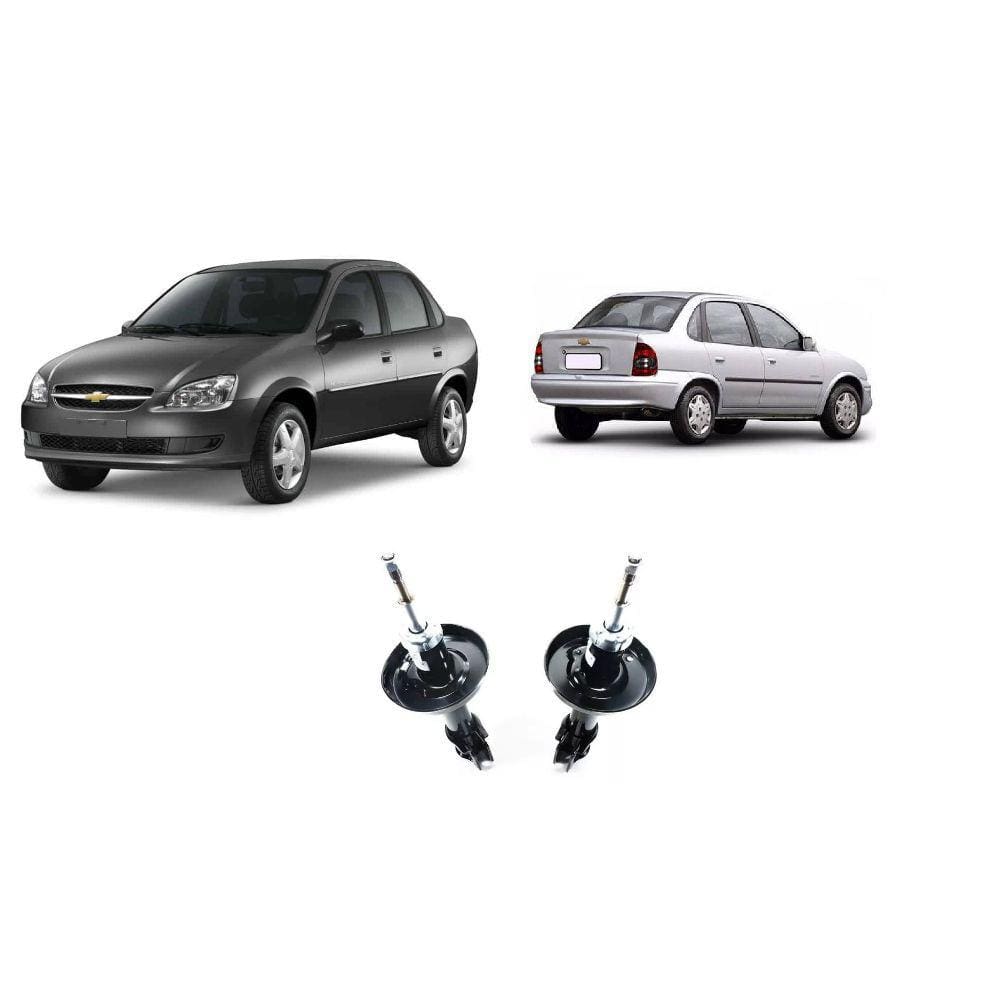 Par de Amortecedor Corsa Classic Dianteiro (2014 Até 2015) Advantage 1.0/8V