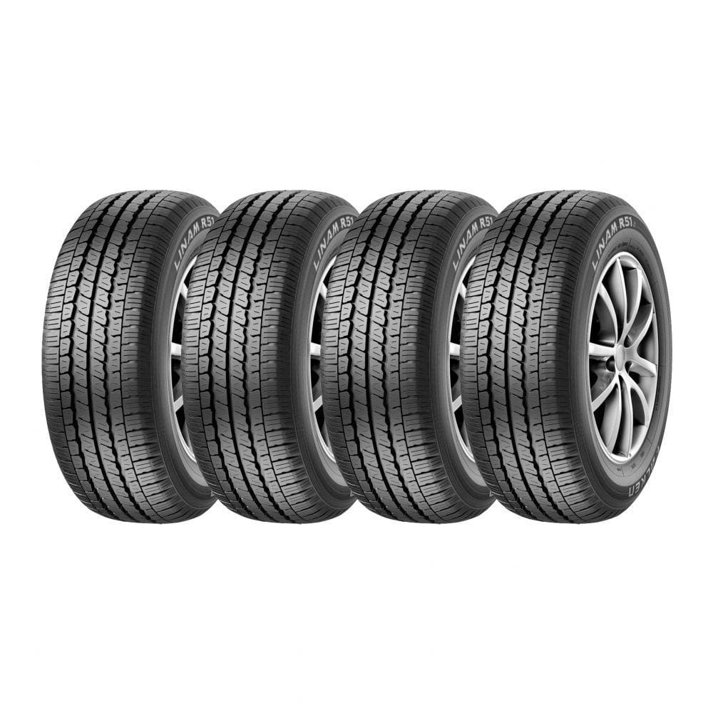 Kit 4 Pneus Falken Aro 16C 215/75R16C Linam R51 8 Lonas 113/111R