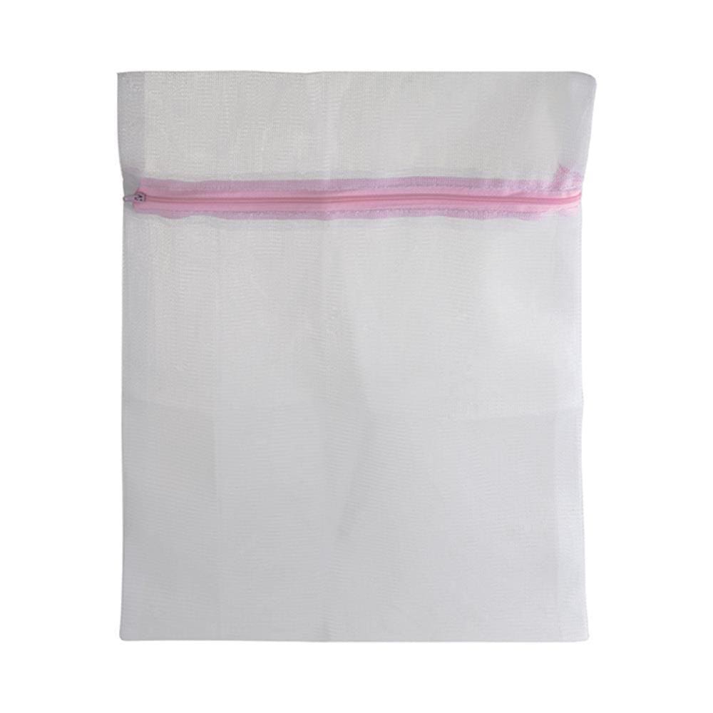 Saco para Lavar Roupas Zíper 40x50 Delicadas Íntima Lingerie