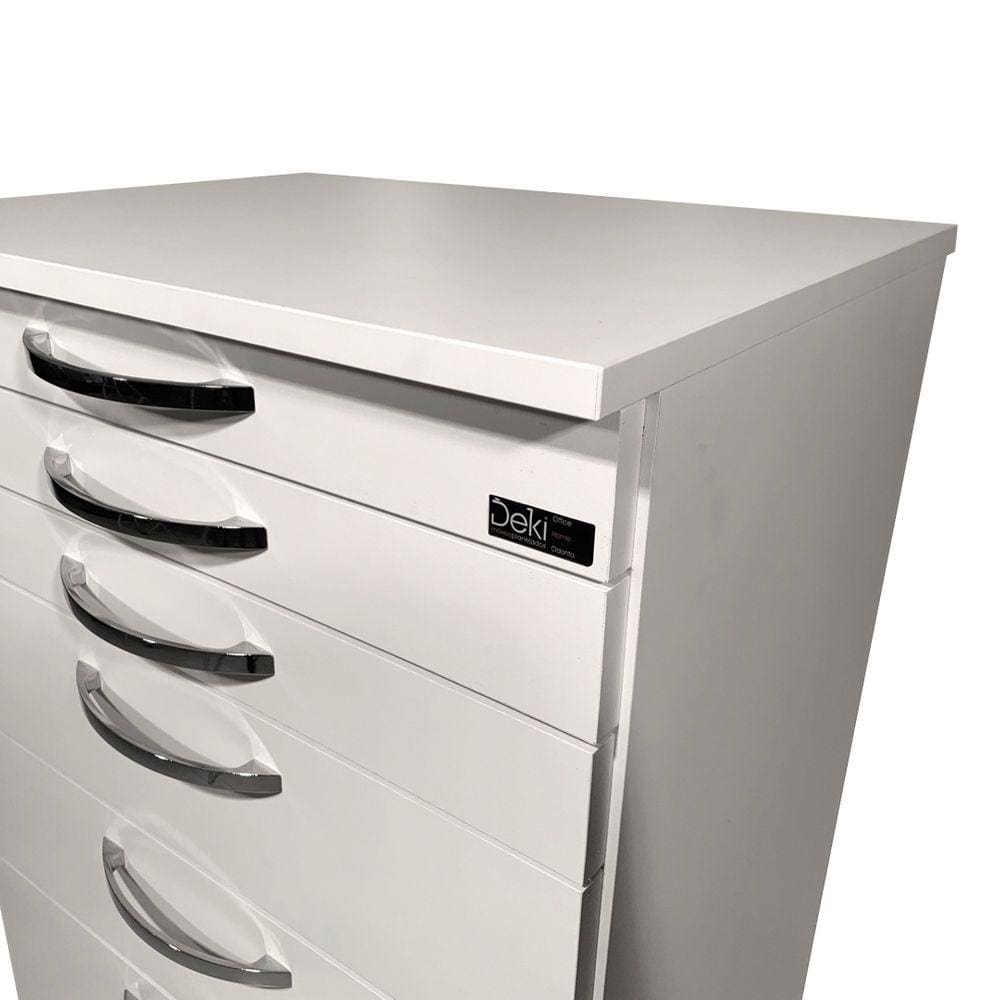 Mesa Auxiliar Carrinho P/ Dentista - Branco