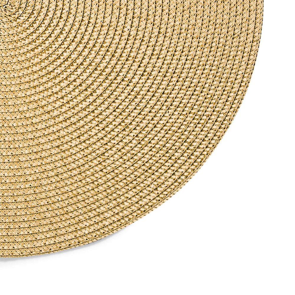 Jogo americano redondo 4 unidades - Sol Tranquilo