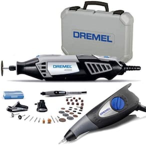 Retífica Dremel 4000 Profissional com 36 Acessórios + 3 Acoplamentos + 1 Gravador Engraver 290