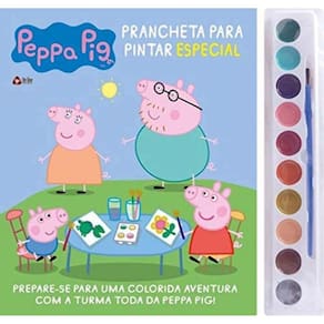 Livro Aquarela Peppa Pig