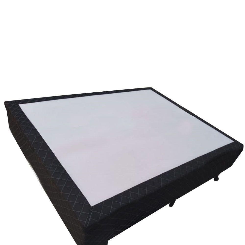 Base Box Blindado Viúva AColchoes Sintético Preto 40x1280x188