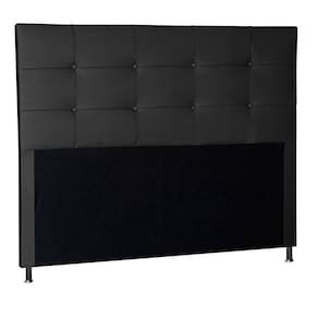 Cabeceira Queen 1,60m Roma Corano - Pallazio Cor Preto