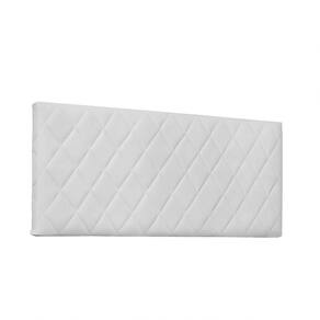 Cabeceira Painel Dubai King 195cm Corino Branco