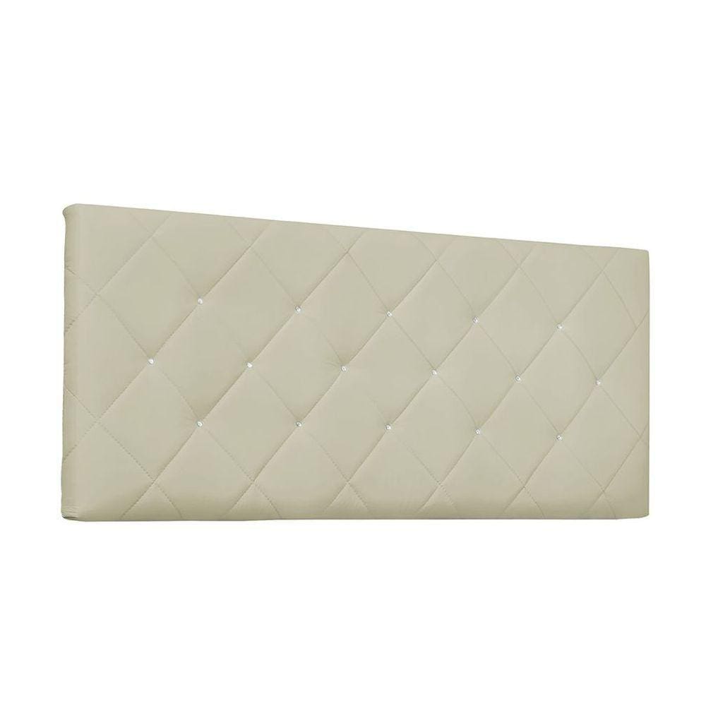 Cabeceira Painel Tânia Queen 160cm Corino Bege