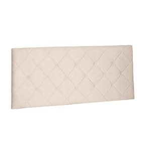 Cabeceira Painel Tânia Queen 160cm Suede Bege