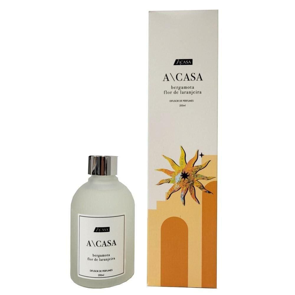 Difusor de Perfumes A\CASA Bergamota e Flor de Laranjeira 200ml