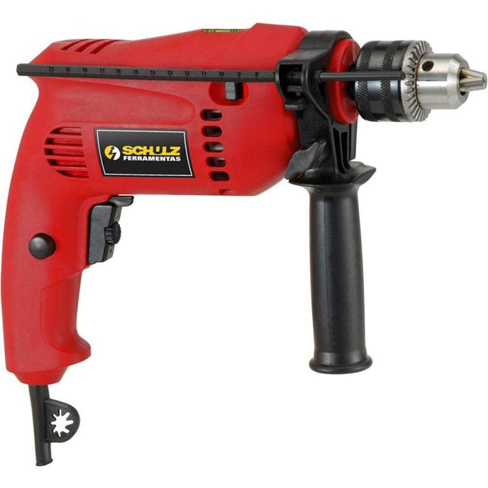 Furadeira de Impacto 1/2 POL 500W com Reversão Plus FI500P SCHULZ