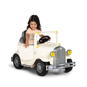 Carrinho Motoca Quadriciclo Calhambek com Cinto de Segurança - Calesita Branco