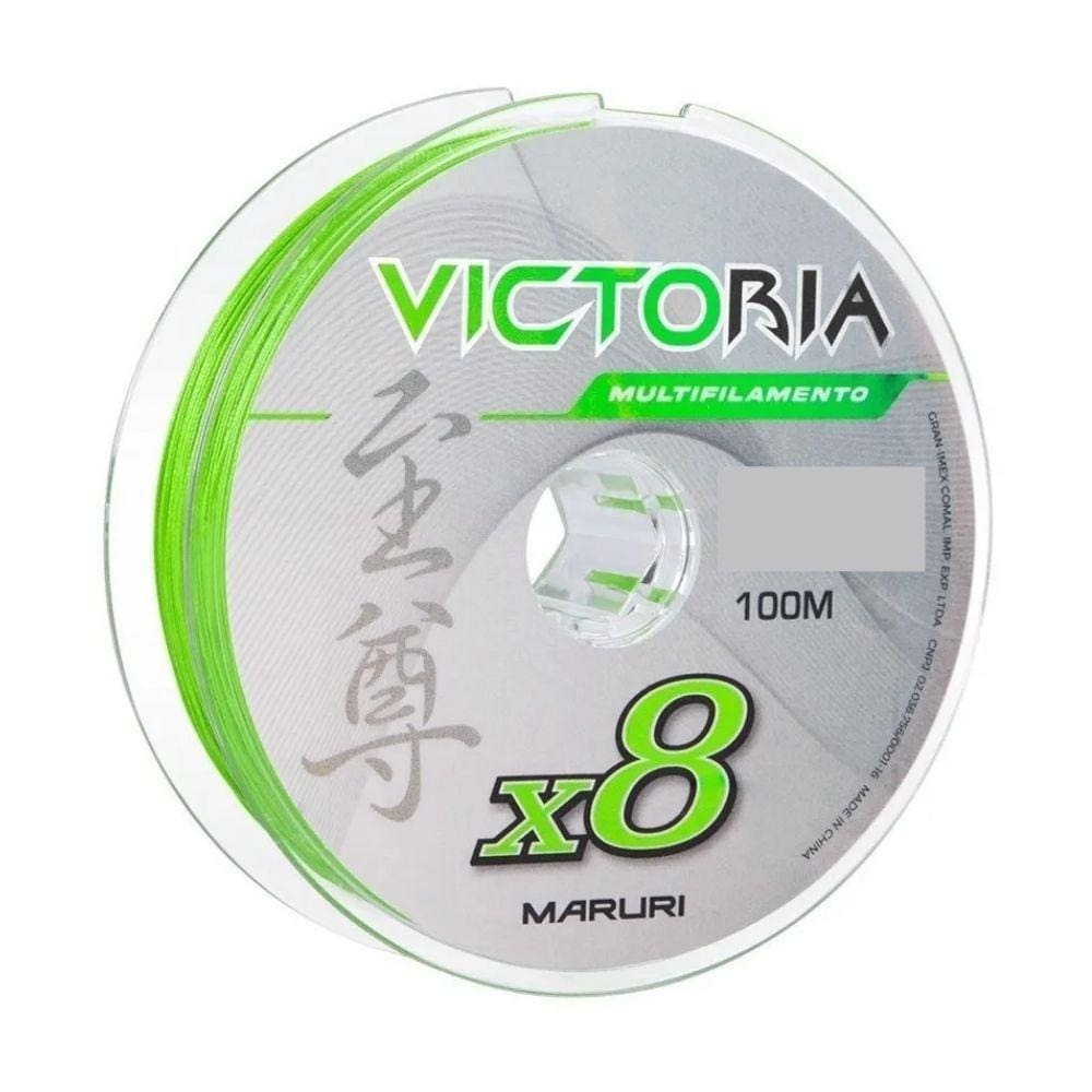 Linha Maruri VICTORIA X8 Multifil. 0,24mm - 26lb -Verde