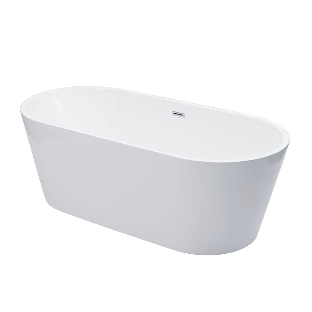Banheira Freestanding Imersao Malaquita Pingoo.casa - Branca
