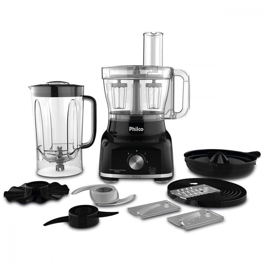 Multiprocessador Philco 2 Velocidades 1400w Pmp1600 Preto 127v