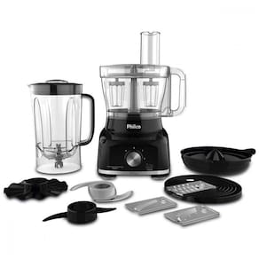 Multiprocessador Philco 2 Velocidades 1400w Pmp1600 Preto 127v