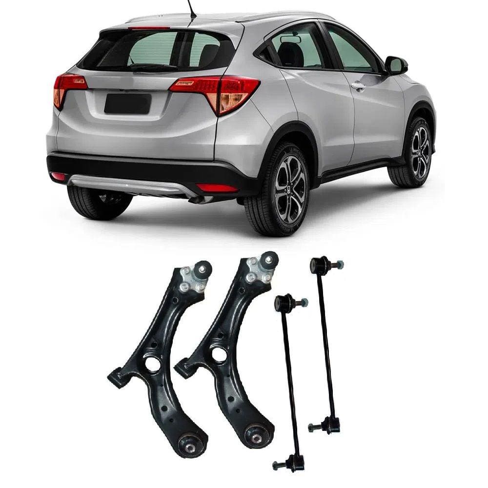 Bandeja + Bieleta Honda HR-V Dianteira 2015 Até 2020 O Par