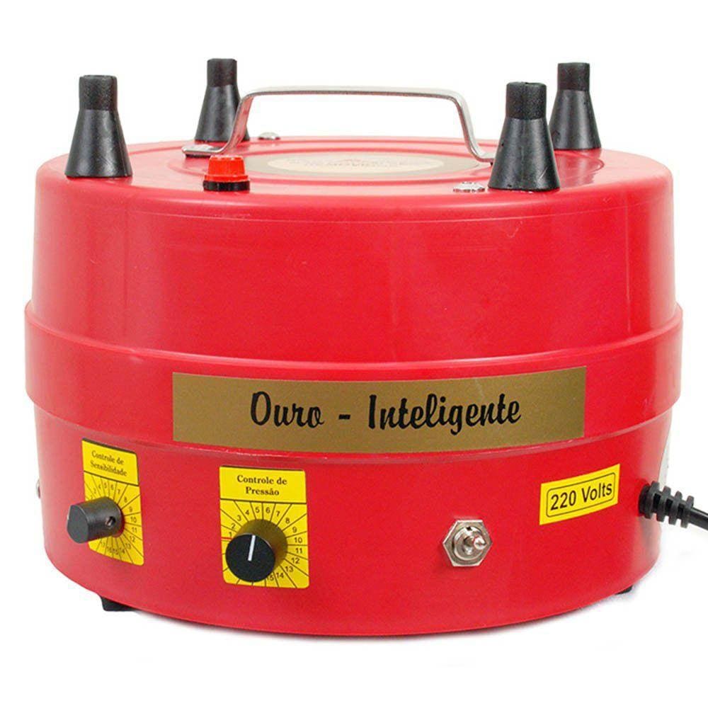 Inflador de Balões 4 Bicos IB-04 Inteligente com Controle de Pressão