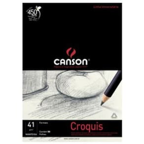 Bloco Croquis A3 41G 50 Folhas Papel Manteiga - 66667047