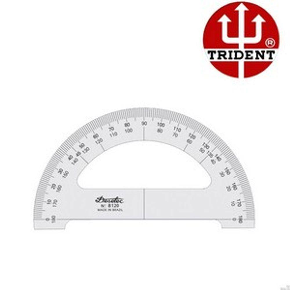Transferidor Acrilico 180 3Mm 10Cm - 8110