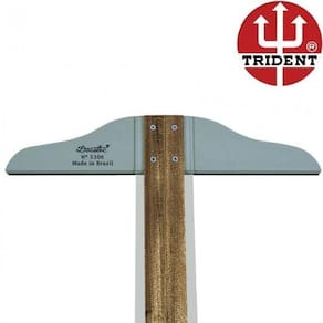 Regua T Fixa Madeira Com Borda Acrilica 60Cm - 5306