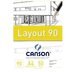 Bloco Layout Sulfite A4 90G 50 Folhas - 66667033