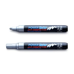 Marcador Power Medio Prata-01387