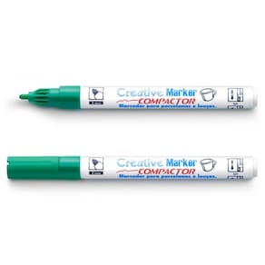 Caneta Marcador Permanente Creative Marker Verde - 01391