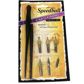 Kit Para Caligrafia Speedball Cartooning - 2966