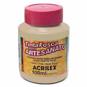 Tinta Pva Fosca Para Artesanato 100Ml Areia - 32100817
